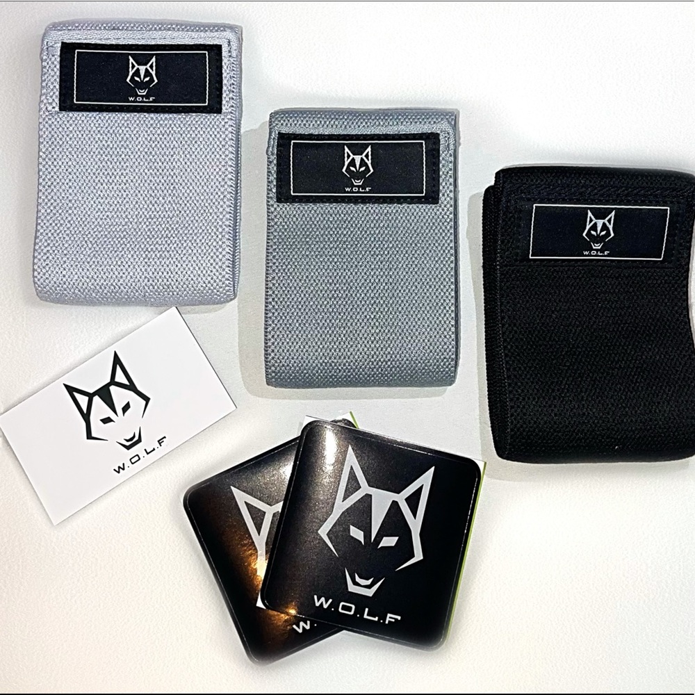 3-Piece Exercise Resistance Bands - Premium Grip